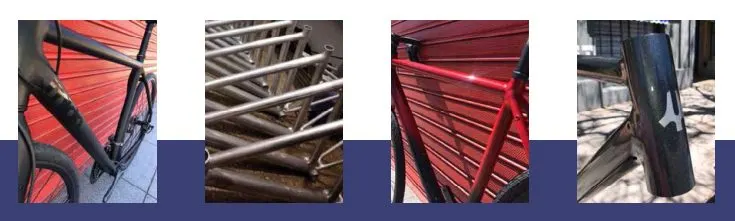 Cuadros de bicicleta de aluminio de Maldonado Bikes
